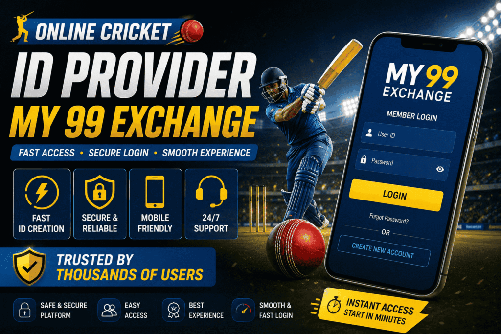 Online Cricket ID Provider My 99 Exchange