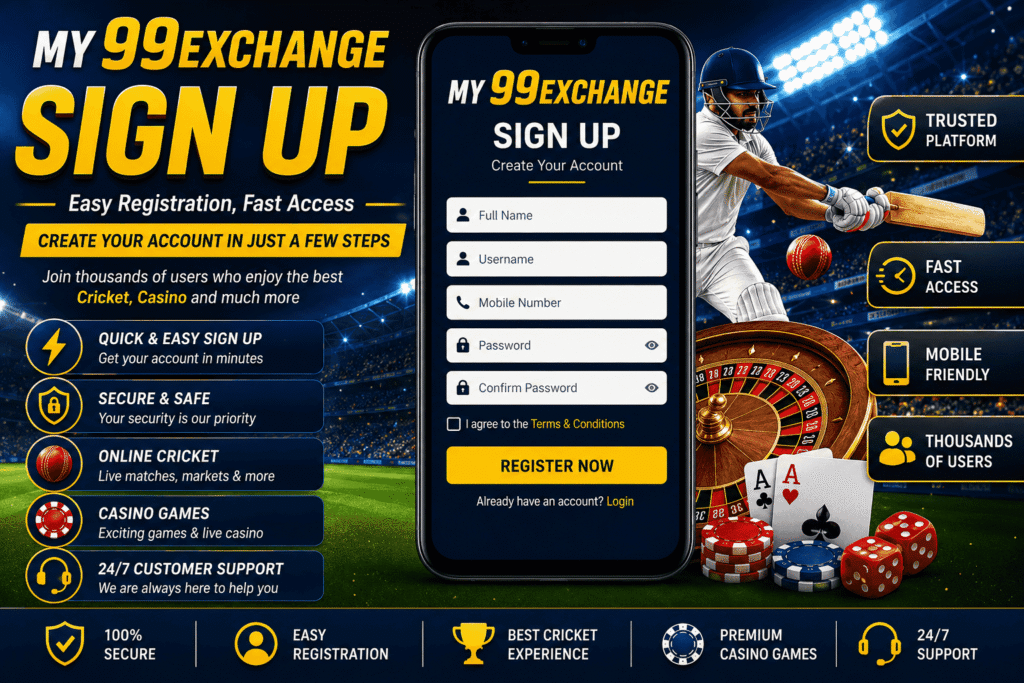 My 99Exchange Sign Up