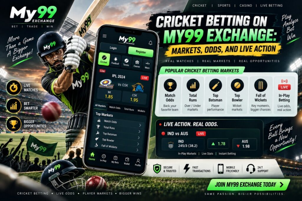 My99 Exchange Cricket Betting